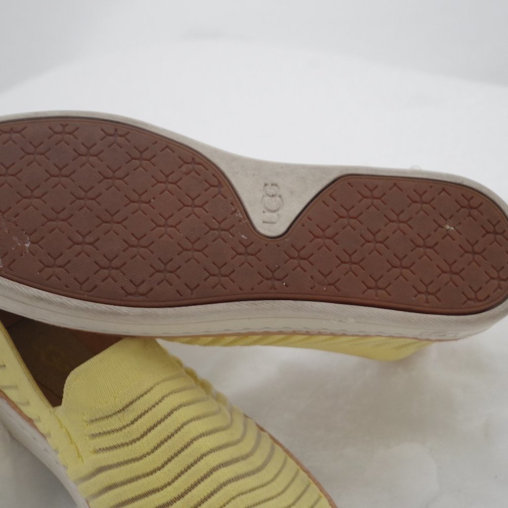 Yellow UGG Loafer Shoes Size USA Six